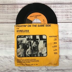 45 RPM vinyl record Eighty Percent Ltd. Fightin’ on the same side by wireless OS